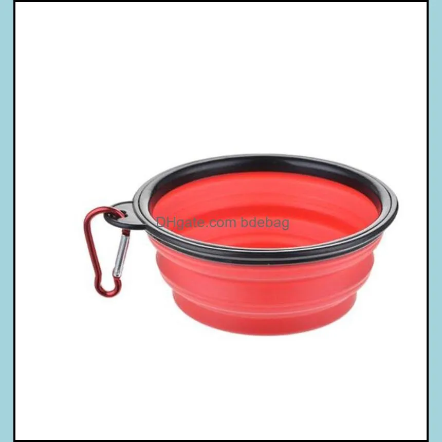 travel foldable cat and dog feeding bowls are available with pet water tray feeders and silicone collapsible bowls with hooks 207