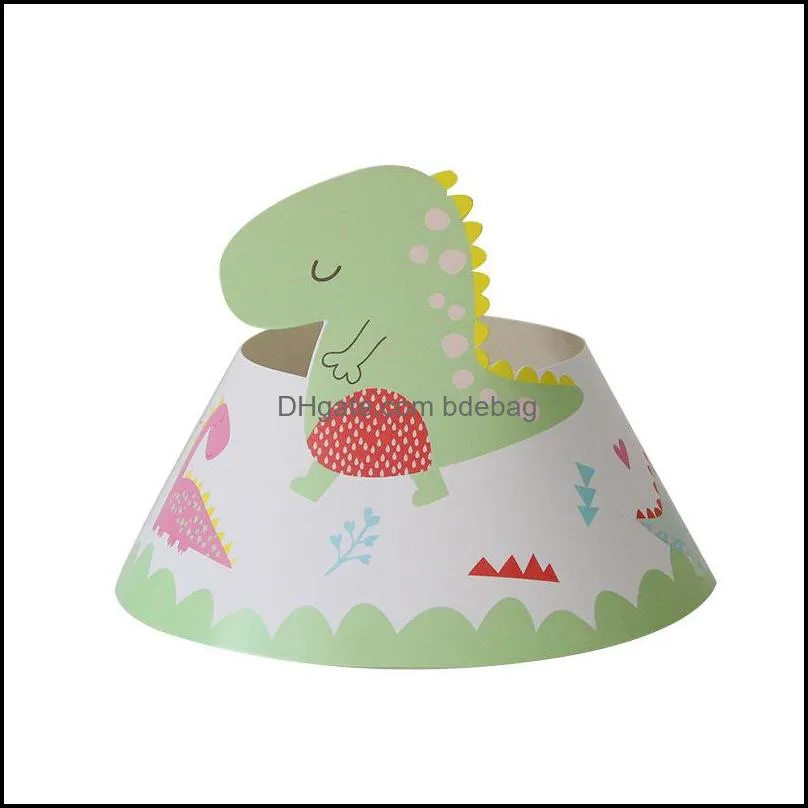 49pcs dinosaur theme party tableware set paper plate cup napkin banner dino happy 1st birthday party decoration for kids boys 1405 t2