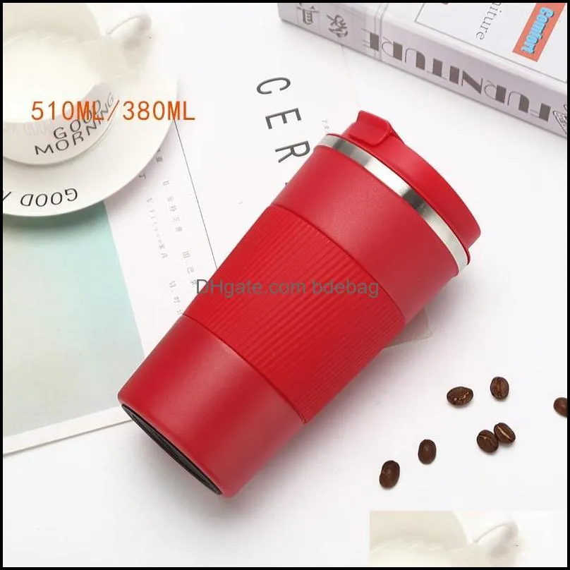 stainless steel pure colour cups keep warm coffee cup indoor household colorful tumbler party ceremony gifts 19 5qh n2