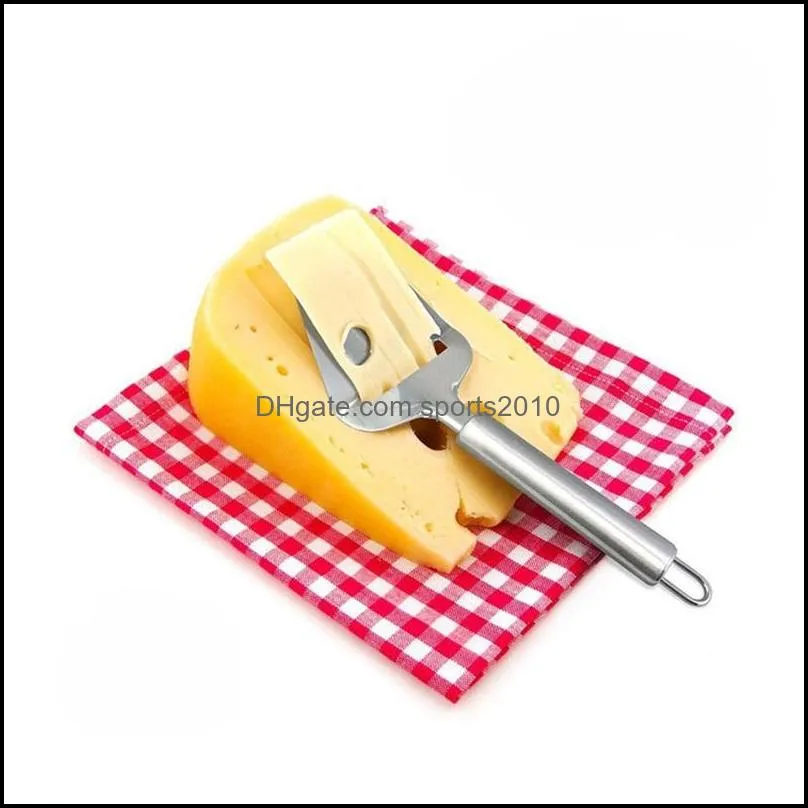 new durable cheese shovel stainless steel home planer tool slivery color cheeses slicer for kitchen accessories 3 1yc e1