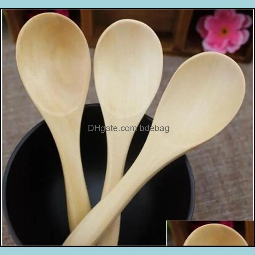 originality honey spoons wooden spoon kitchen supplies ice cream smooth scoop mini children kitchenware durable 0 7ad f2
