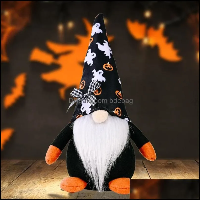 gnomes faceless doll halloween party supplies rudolph black plush dolls child interesting toy decorate home school 9 5cy q2