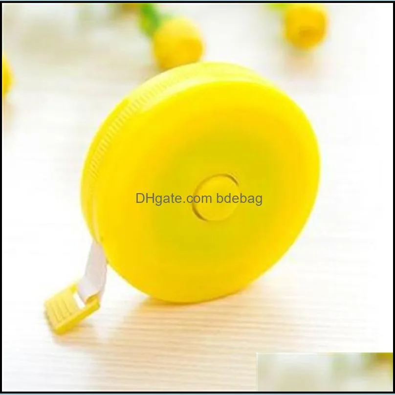 200pcs retractable body measuring ruler sewing cloth tailor tape measure soft 60 30 v2