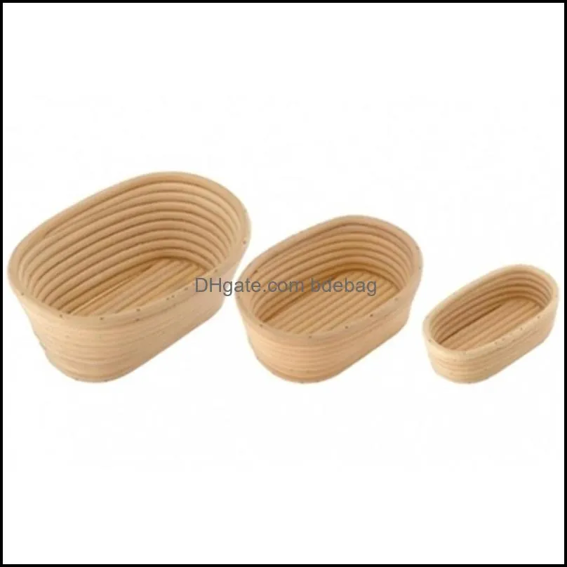 non toxic baguette bread baskets practical kitchen baking tools dough banneton brotform proofing proving rattan basket 31xh5 zz