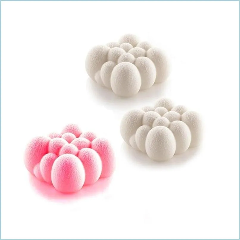 cloud shape silicone mold dessert mousse baking form moulds chocolate cake decorating tools 220601