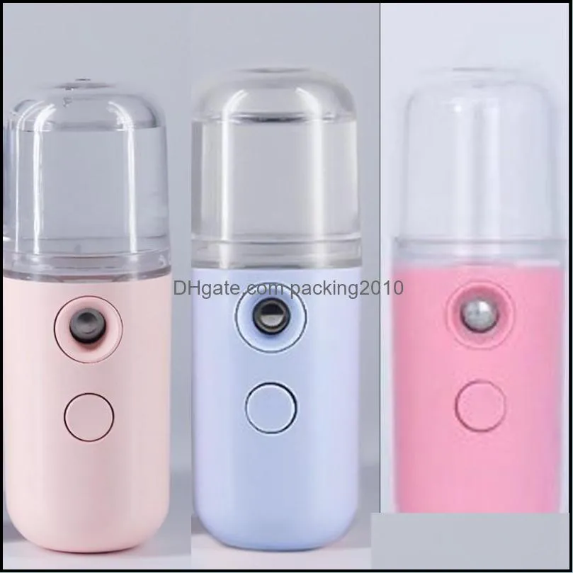 nano mini water supply instrument usb rechargeable face steaming devices hold humidifiers portable spray humidification 5 5xy g2