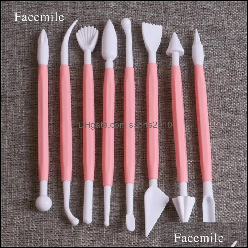 diy separable cake carving knives set cutting modelling knife suit plastic baking shape tools kit hot selling 2sk j1