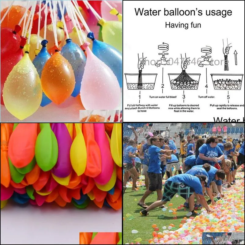 christmas decorations water bombs balloon amazing children war game supplies kids summer outdoor beach toy party 220829