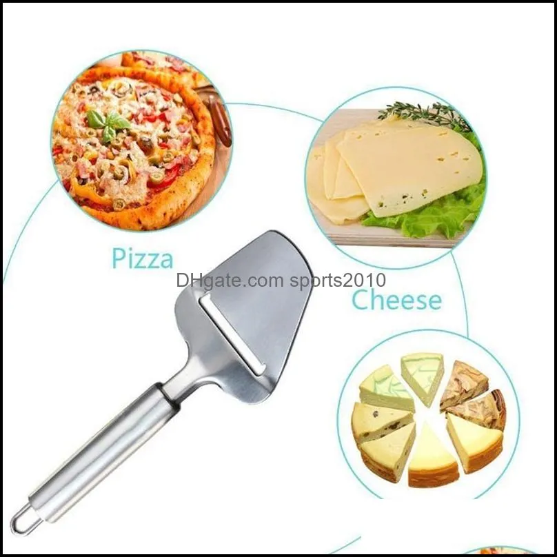 new durable cheese shovel stainless steel home planer tool slivery color cheeses slicer for kitchen accessories 3 1yc e1