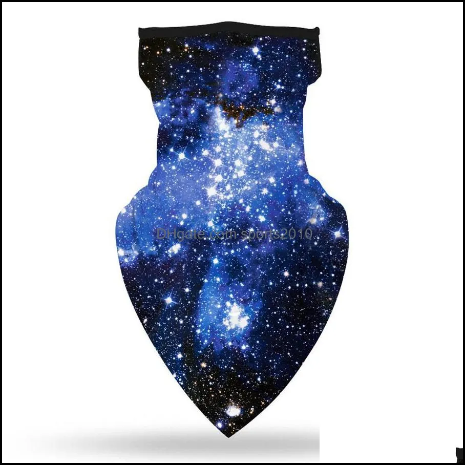 starry sky face shield outdoor masks breathing neck gaiters protection magic scarves summer sunscreen women and men 5 8zt e2