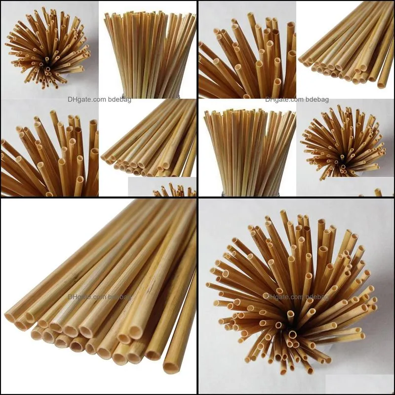 wheat straws suction tubes eco friendly sterile straw simple reusable cocktail tubularis pure color selling 0 07xs j1