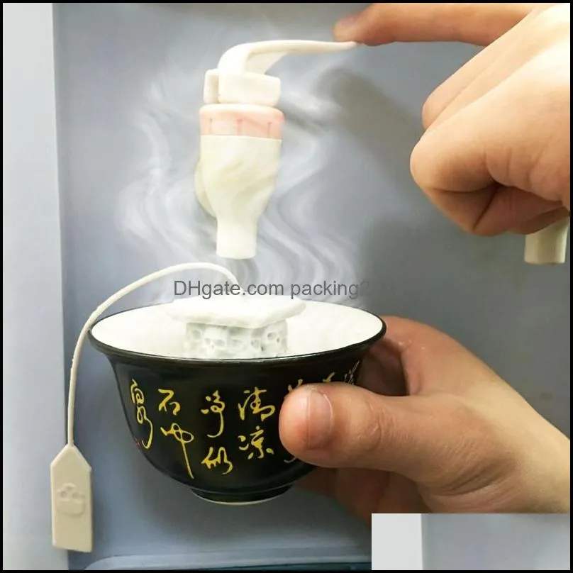 skull tower silicone tea infuser loose leaf cute strainer fda lfgb standard creative bag filter kitchen utensils 5022 q2
