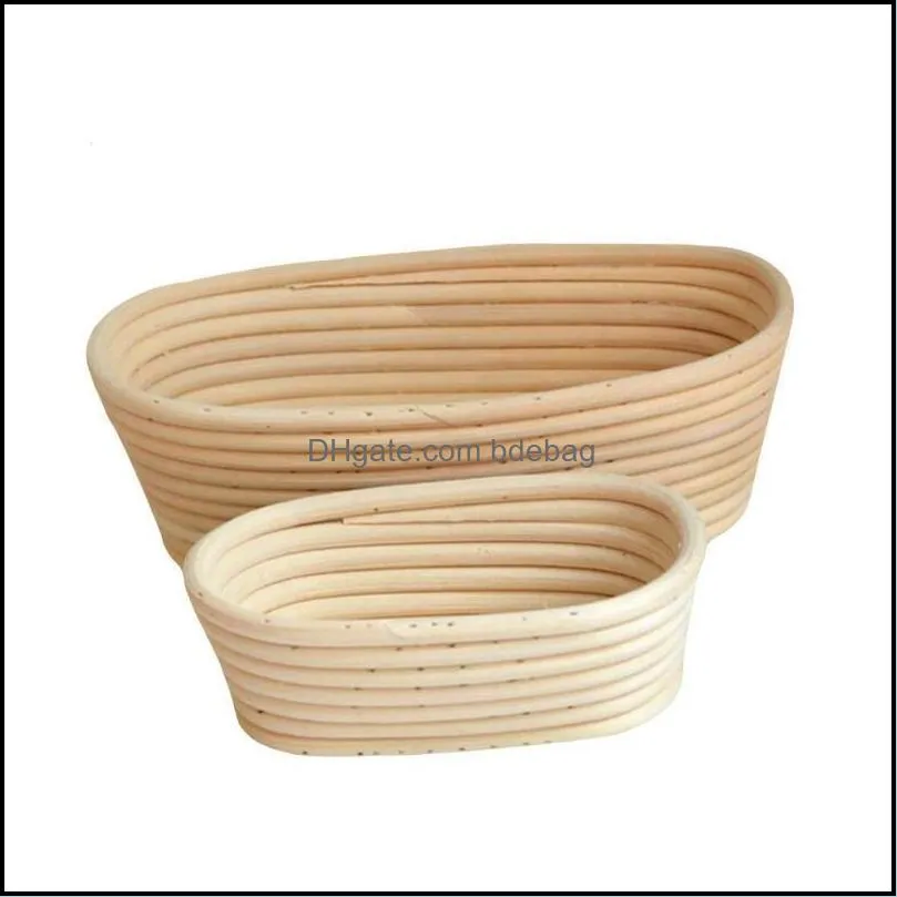 non toxic baguette bread baskets practical kitchen baking tools dough banneton brotform proofing proving rattan basket 31xh5 zz