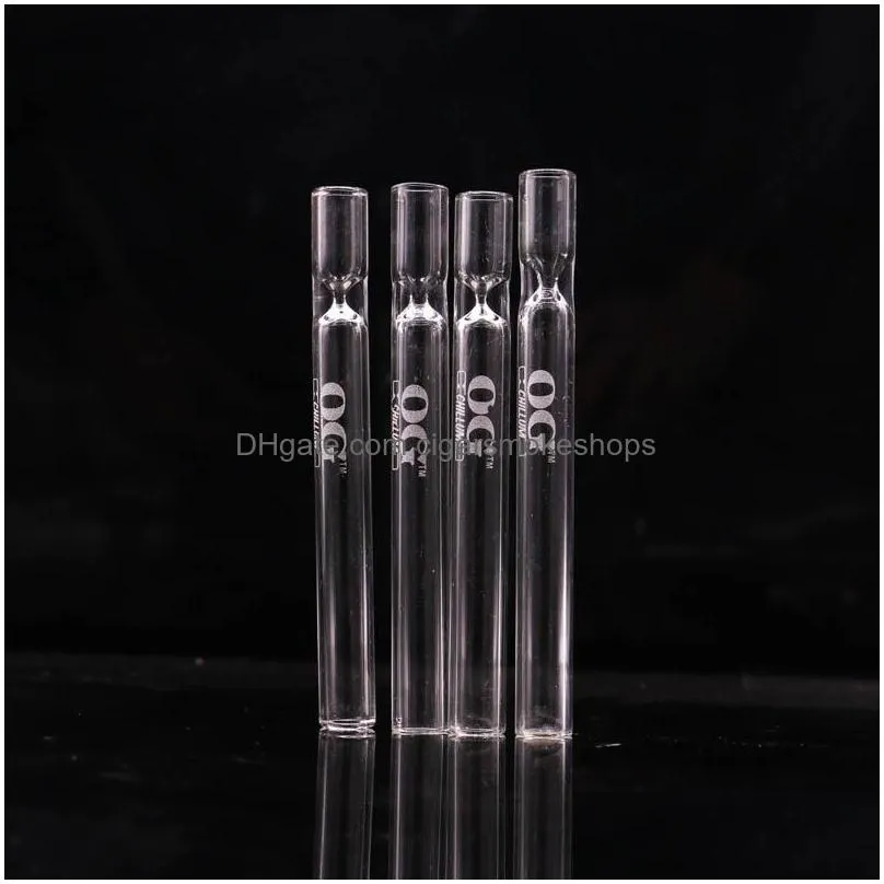 wholesale og glass pipe bats steamroller hand pipes for smoking bat tobacco hookah heady tube pocket