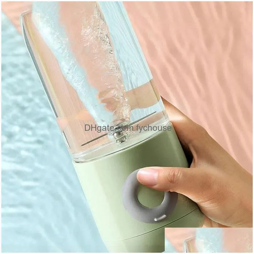 500ml electric juicer tools portable smoothie blender 6 knife mini blenders usb wireless rechargeable mixer juicers cup for travel