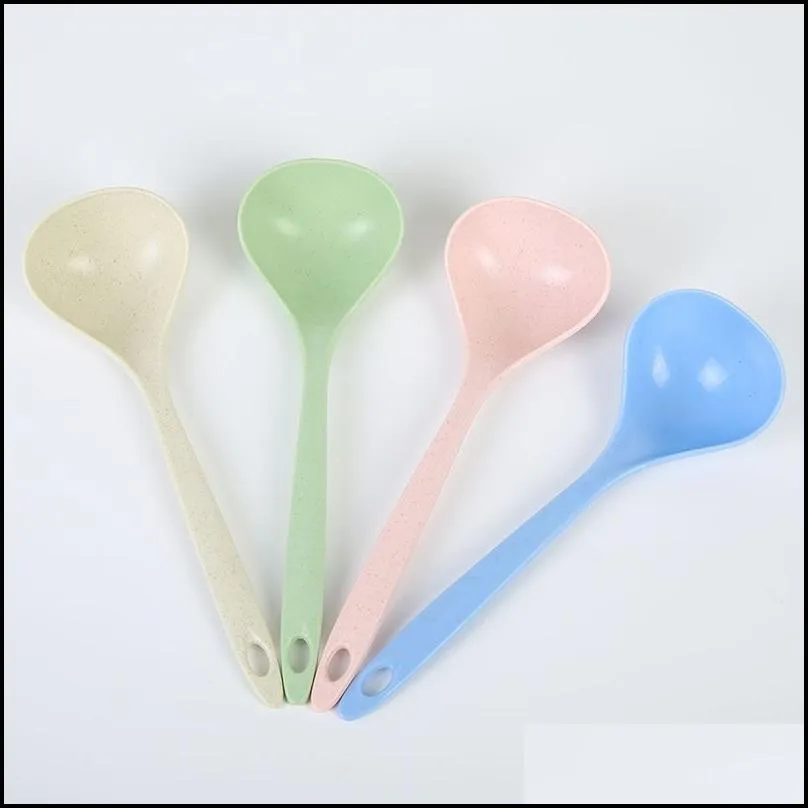 long handle soup spoon strainer kitchen spoons thickened kitchenware cooking colander utensils kitchen accessories 0 67qh q2