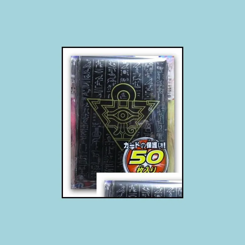 millennium puzzle yugioh card sleeves deck protector mix colors