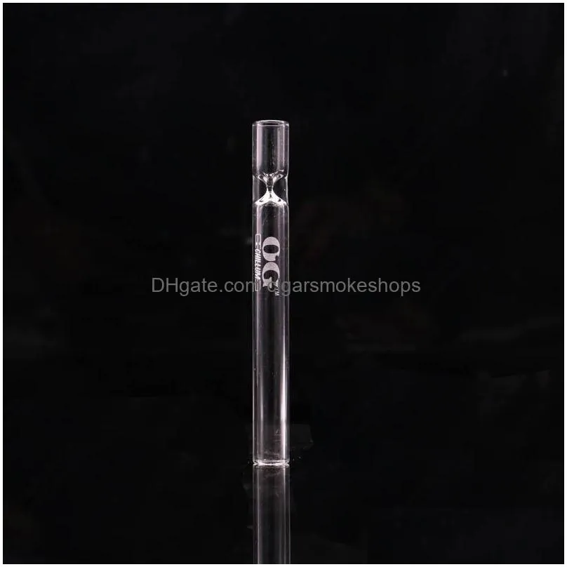 wholesale og glass pipe bats steamroller hand pipes for smoking bat tobacco hookah heady tube pocket