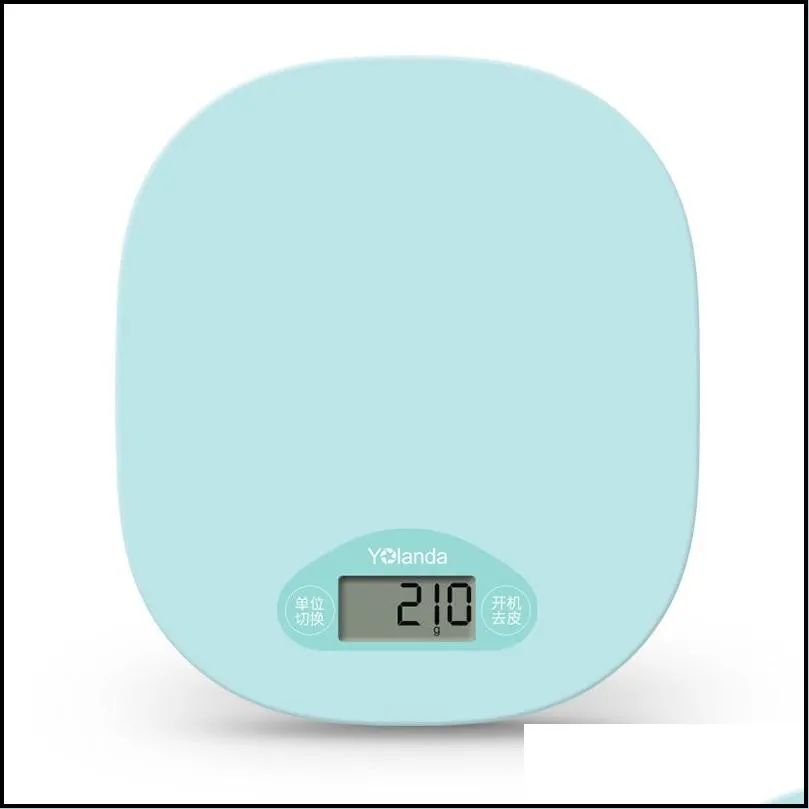 smart kitchen electronic scale 5kg digital food scales women balance measuring tool nutrition analysis small kitchen household 55mx q2