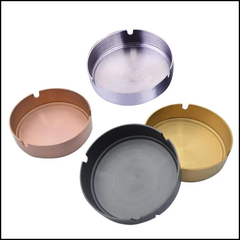 stainless steel ashtray thick and durable ashtray bar tools easy clean smoking accessories