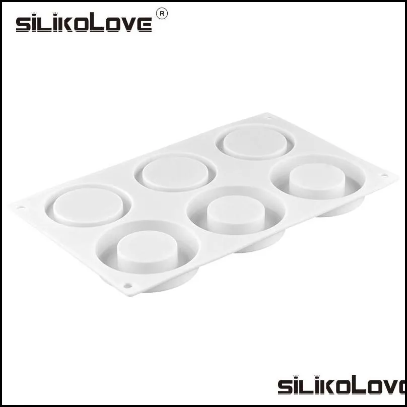 silikolove silicone mould round molds for cake mousse dessert doughnuts top quality 220601