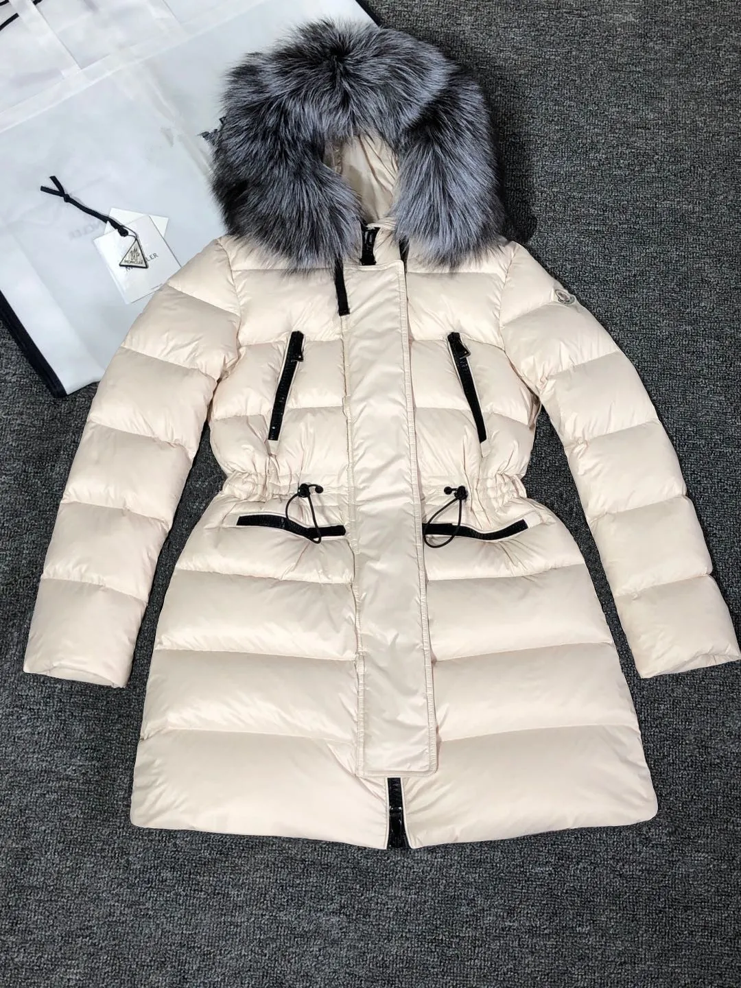 Women`s Winter jackets White Duck Down Jacket Woman long Puffer Coat thick warm Women Real wolf Fur Collar coats Hooded Waterproof parkas2style to choose111