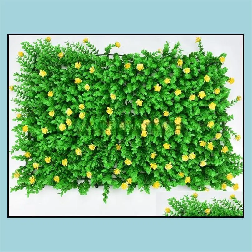 31 styles artificial turf ecofriendly artificial lawn colorful artificial plat wall delicate plastic grass for wedding garden