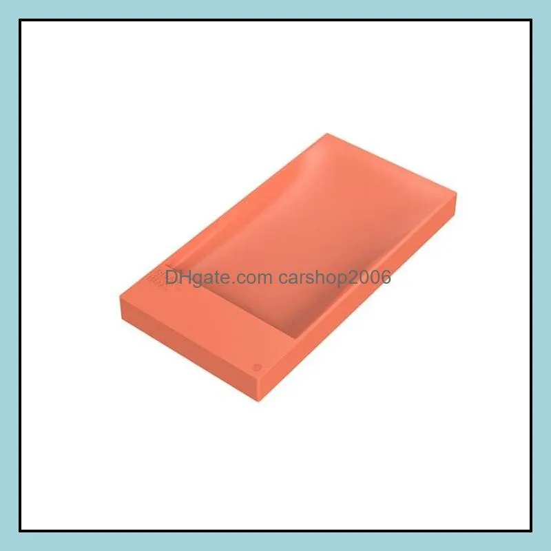 tpr soap holder drain rack storage tray non slip soap dishes home organizer kitchen bathroom accessories