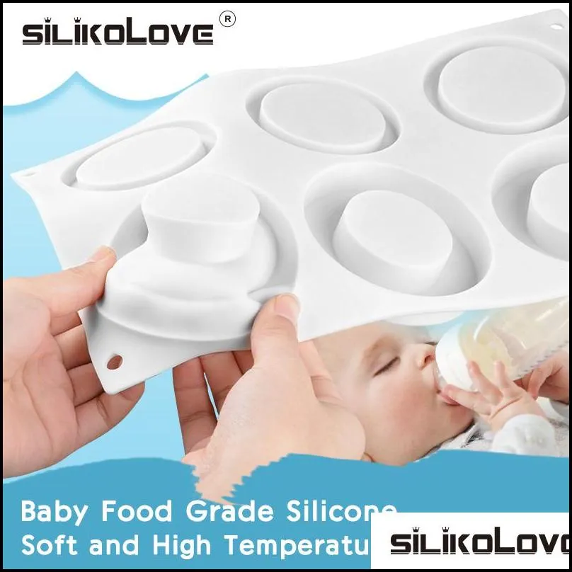 silikolove silicone mould round molds for cake mousse dessert doughnuts top quality 220601