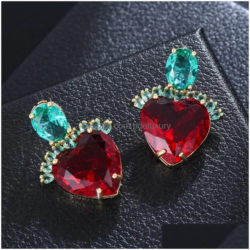 dangle earrings godki trendy multicolor butterfly for women 2022 fashion ear candy femme brinco wholesale jewelry