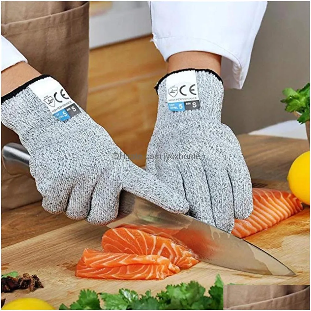 cutresistant level 5 highstrength gloves wearresistant antipuncture antiskid kitchen gadget accessories anti cut gloves