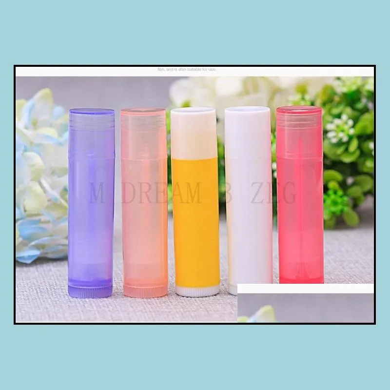 5g lipstick tube diy lip balm tube cosmetic sample container lotion container chapstick lip gloss refillable bottles