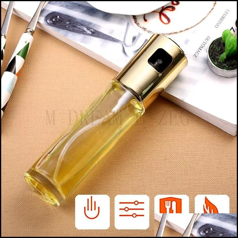 spray bottle oil sprayer empty bottle vinegar bottle oil dispenser glass oil sprayer bbq cooking kitchen tools