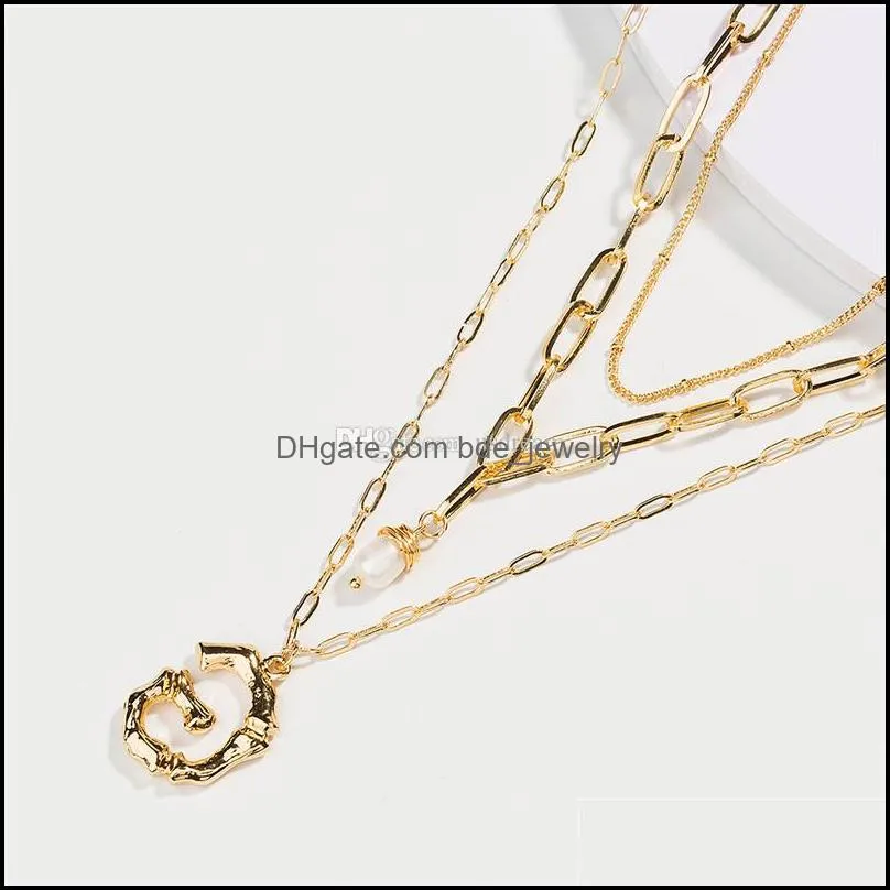 26 az english initial necklace gold chains initial letter necklace multilayer choker women necklace summer hip hop jewelry fashion