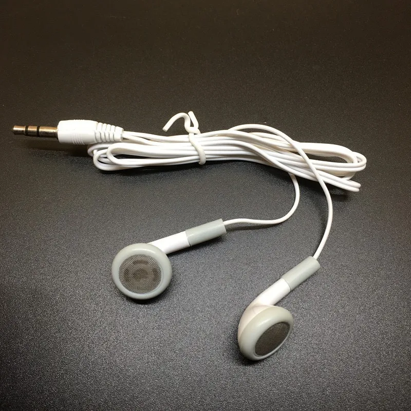 Good Universal Disposable earphones headphones low cost earbuds for Theatre Museum School library hotel hospital Company Gift