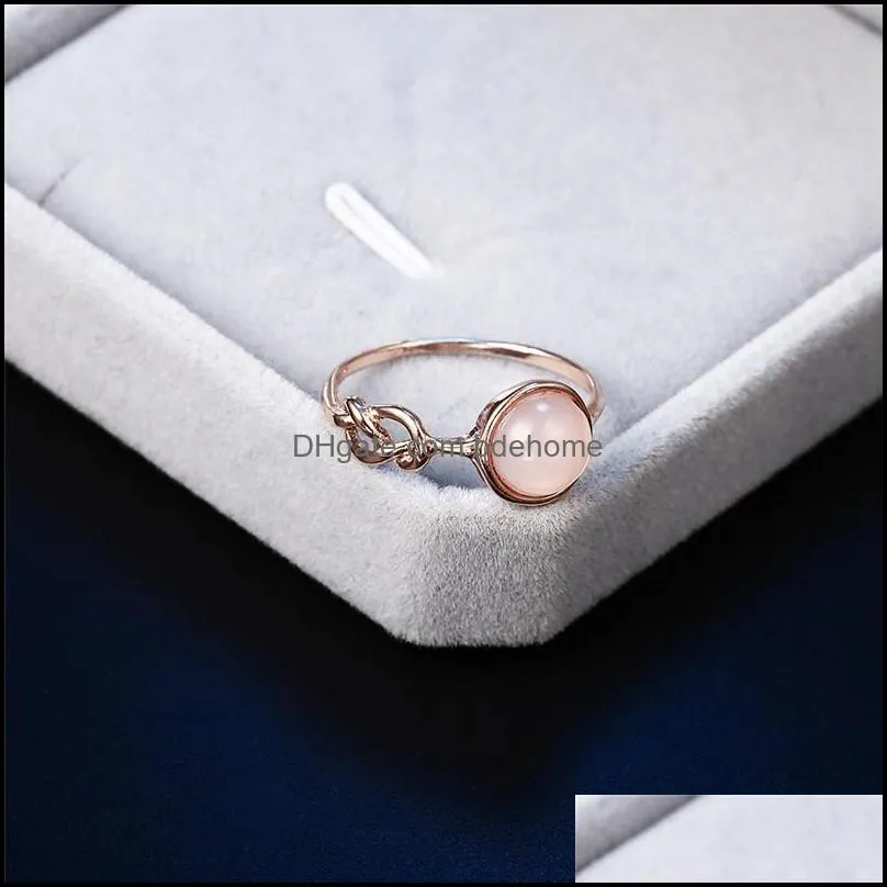 bowknot diamond ring gold engagement rings for women jewelry women rings fashion jewelry gift 080507