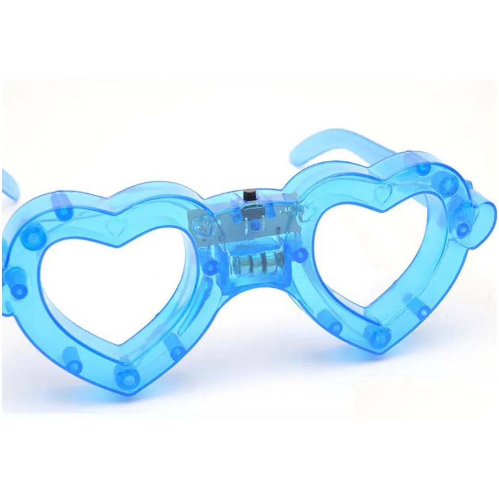 led glasses kids light up glowing sunglasses eyewear party supplies birthday christmas shutter shades multi shapes