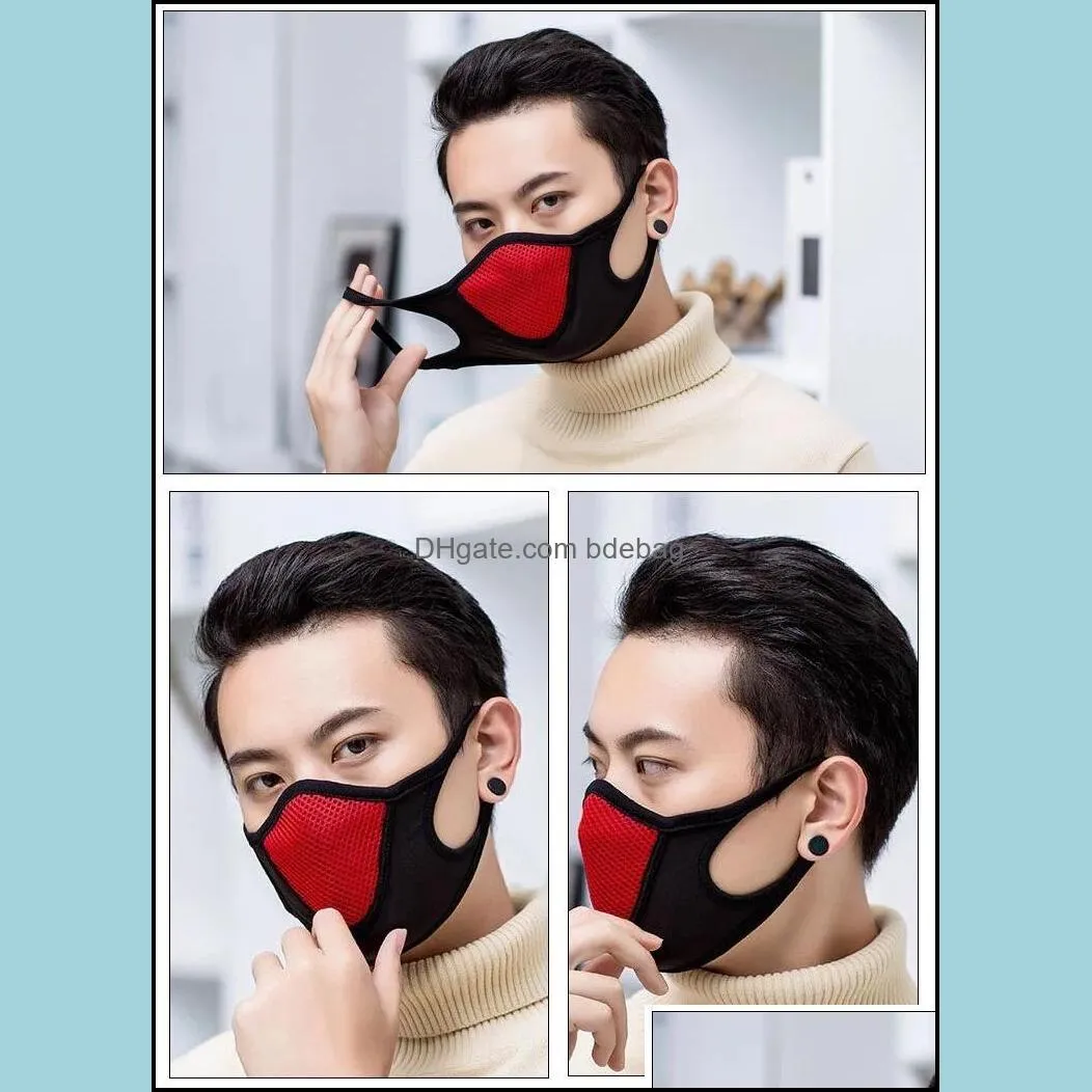 washable reusable cycling face mask antidust mouth mask cover antipollution sport running training mtb road bike protective mask