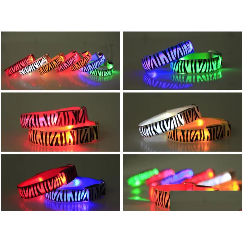 party led armband decoration bracelets running cycling exercise glow light up in dark night running gear safety reflective sports festive event
