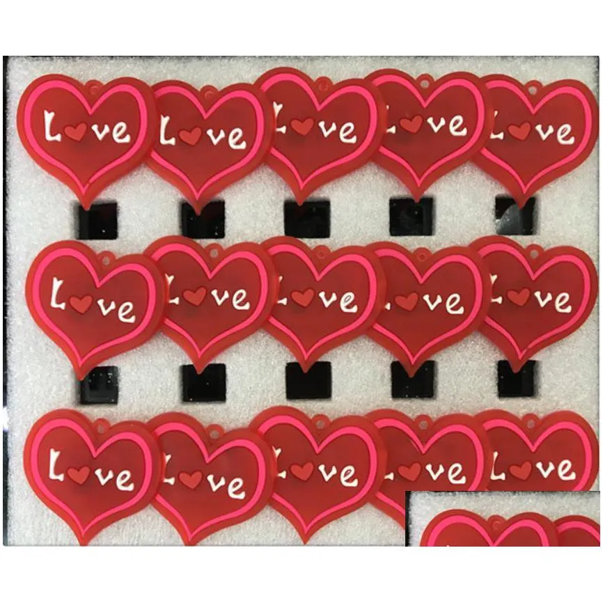 led light up flashing heart pins brooch party favor glowing rubber badge for valentines day christmas wedding birthday gifts event concert atmosphere