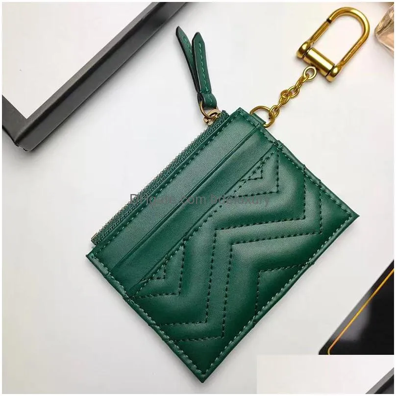 unisex designer key pouch fashion cow leather purse keyrings mini wallets coin credit card holder 5 colors epacket