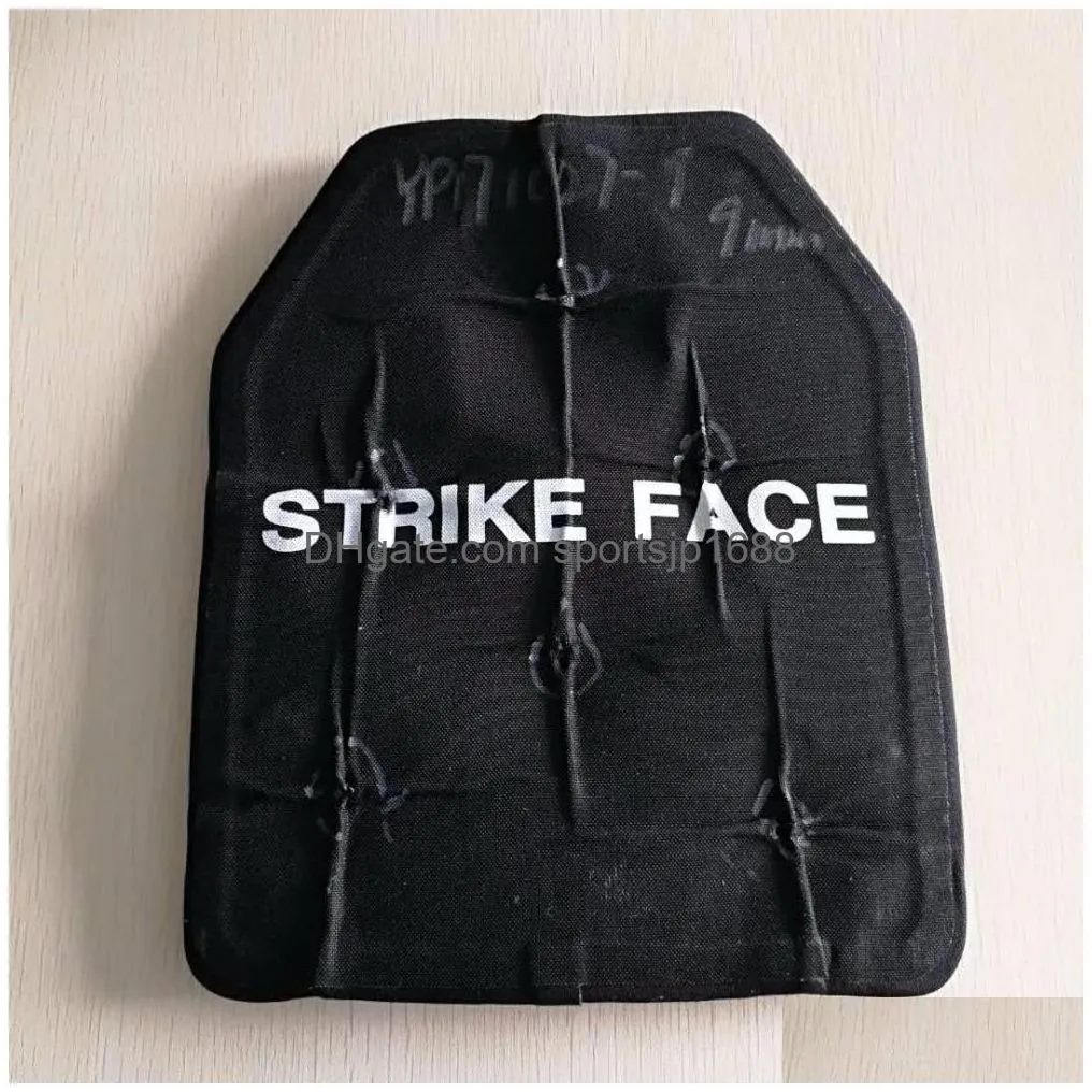 wholesalereal 10x 12 ballistic plate uhmwpe nij iiia 3a stand alone bullet proof panel backpack ultra lightweight hard armor