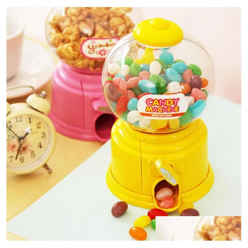 candy machine children birthday favor box snack storage gumball snack gum boxes kids sweet toy vending coin bank party decor gift wrap