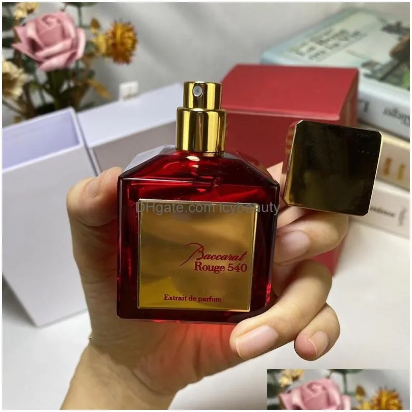 maison baccarat perfume 70ml rouge 540 extrait eau de parfum paris fragrance man woman cologne spray long lasting smell high version