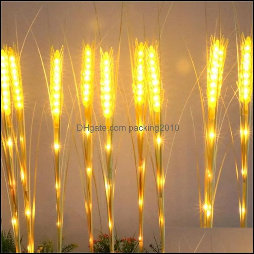 outdoors luminescence wheat spike lamp waterproof led lights ground lanterns for square garden decor factory direct 4 2jy e1