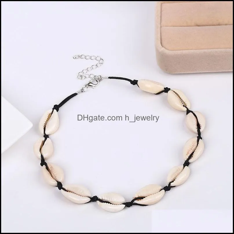 natural shell necklace chokers necklace jewelry women necklace fashion jewelry womens gift