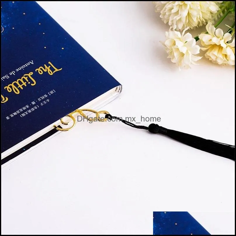 music note bookmark with tassel wedding favors birthday gifts bridal shower event keepsake party giveaways ideas