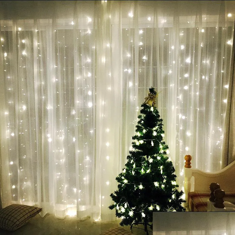 led curtain string light flash garland rustic wedding party decoration table bridal shower bachelorette home gift 20220106 q2