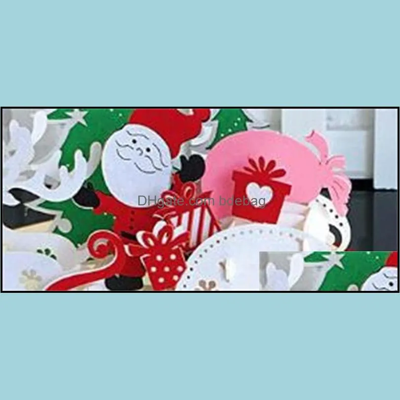 festival cards christmas merry 3d year blessing popula card three dimensional creative idea factory direct selling 8sm p1
