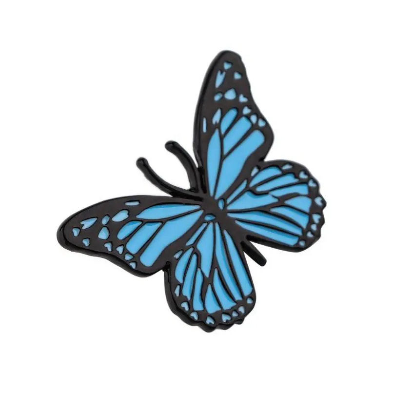 pins brooches lt1202 butterfly enamel pins for clothes badges on backpack lapel pin decoration gifts friends charm jewelry
